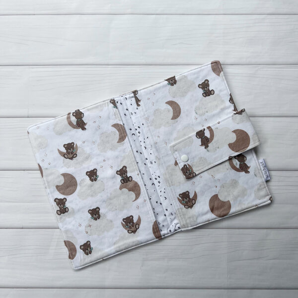 Nappy Wallet - Torquoise  Teddies  photo wrong - Image 2