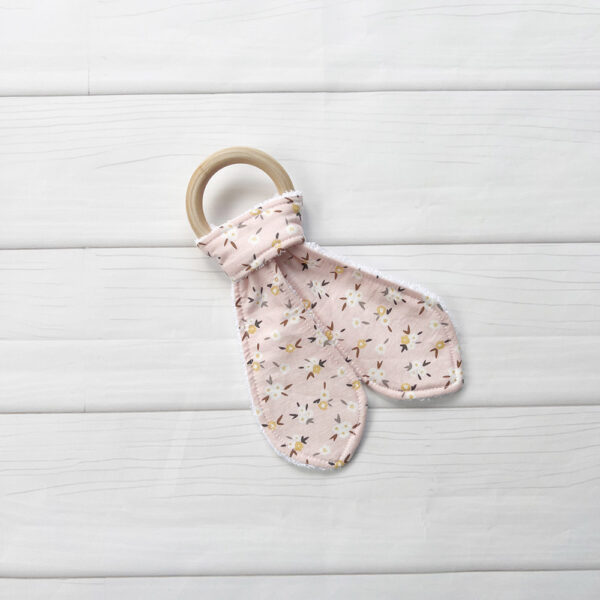 Bunny Ears Teether - Soft Floral