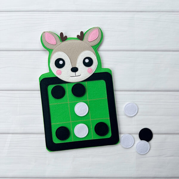 Felt Range - Deer Tic Tac Toe - Image 2